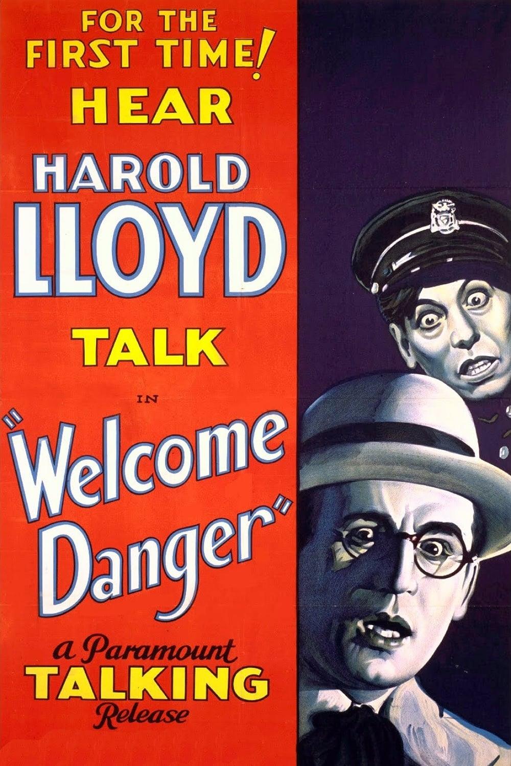 Welcome Danger poster