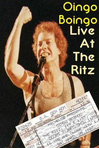 Oingo Boingo: Live at the Ritz poster