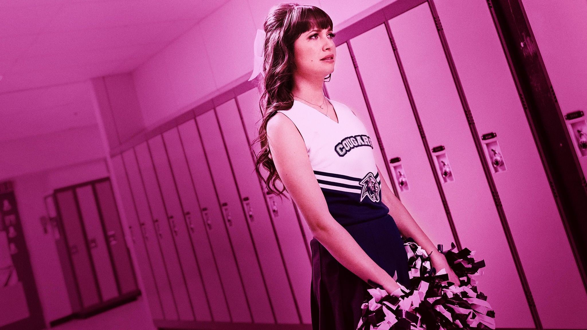 Identity Theft of a Cheerleader backdrop