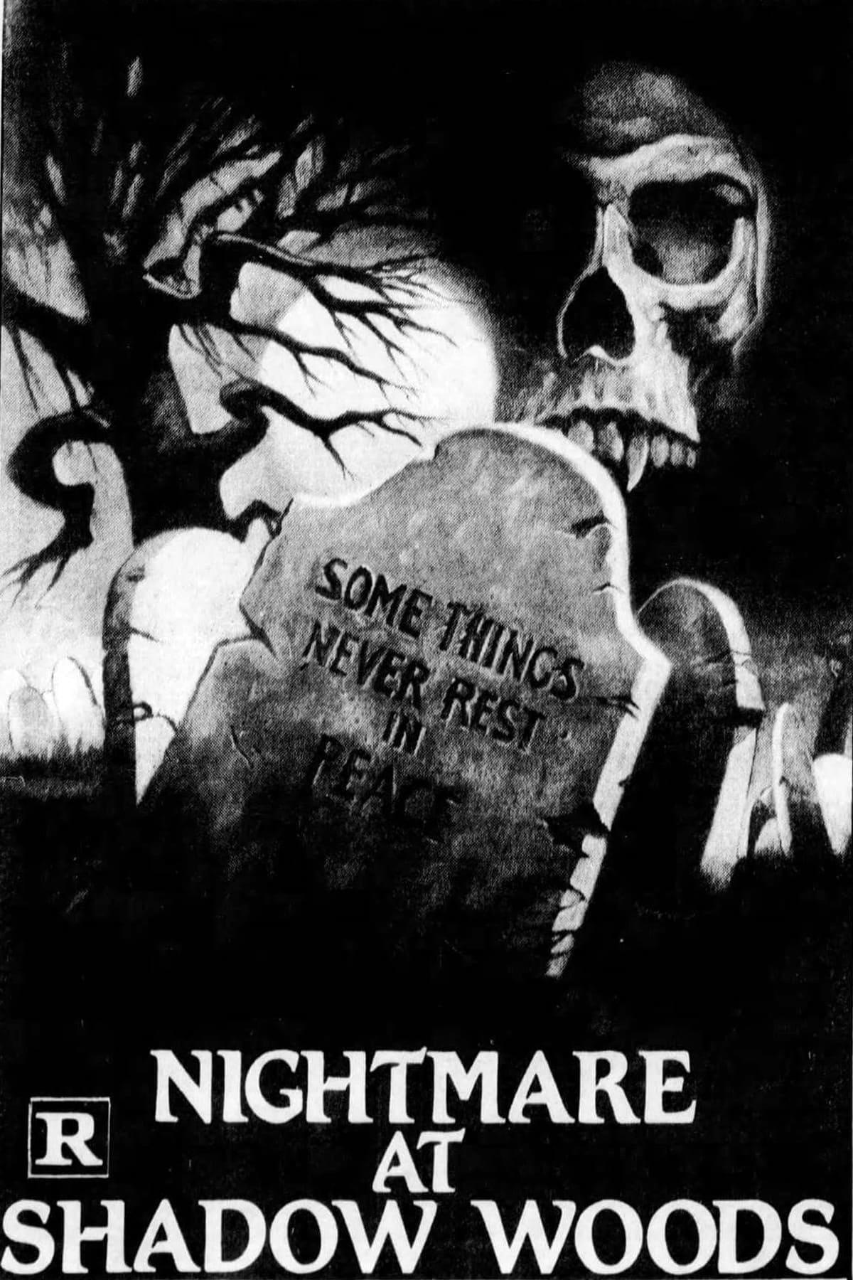 Nightmare at Shadow Woods poster