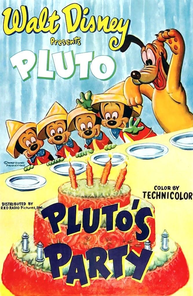 Pluto's Party poster