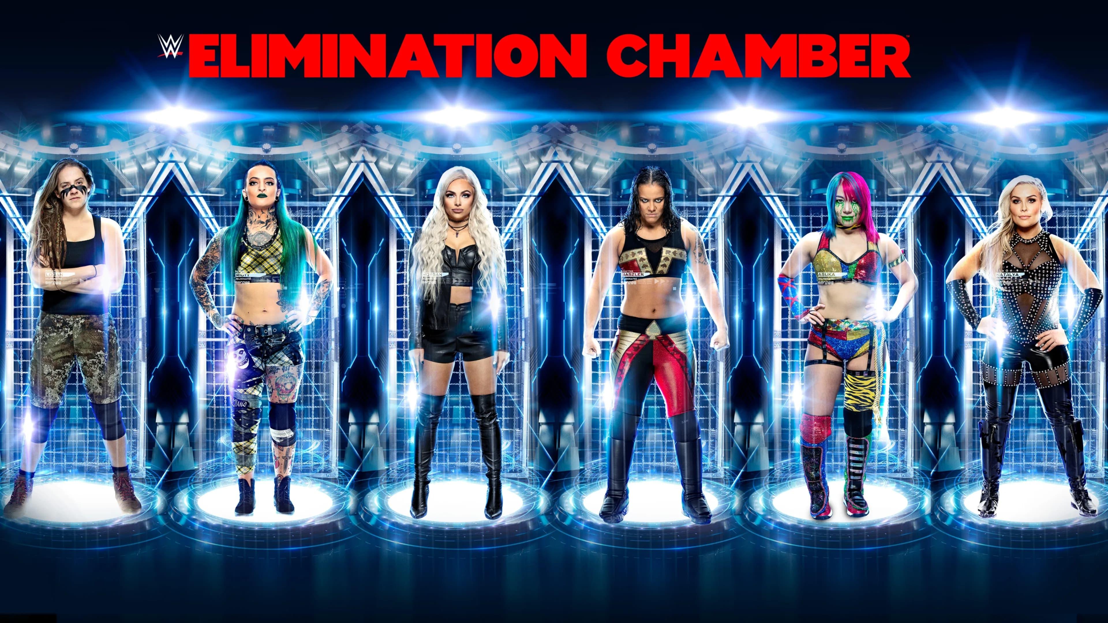 WWE Elimination Chamber 2020 backdrop