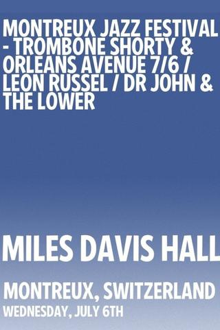 Dr. John & The Lower 911 - Montreux Jazz Festival poster