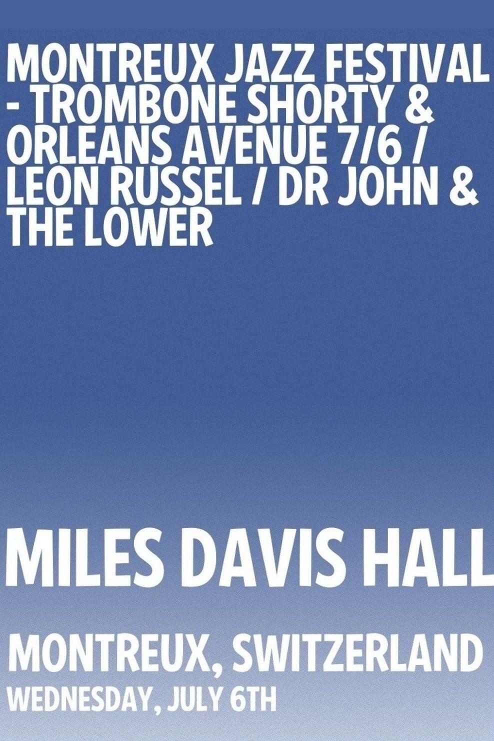 Dr. John & The Lower 911 - Montreux Jazz Festival poster