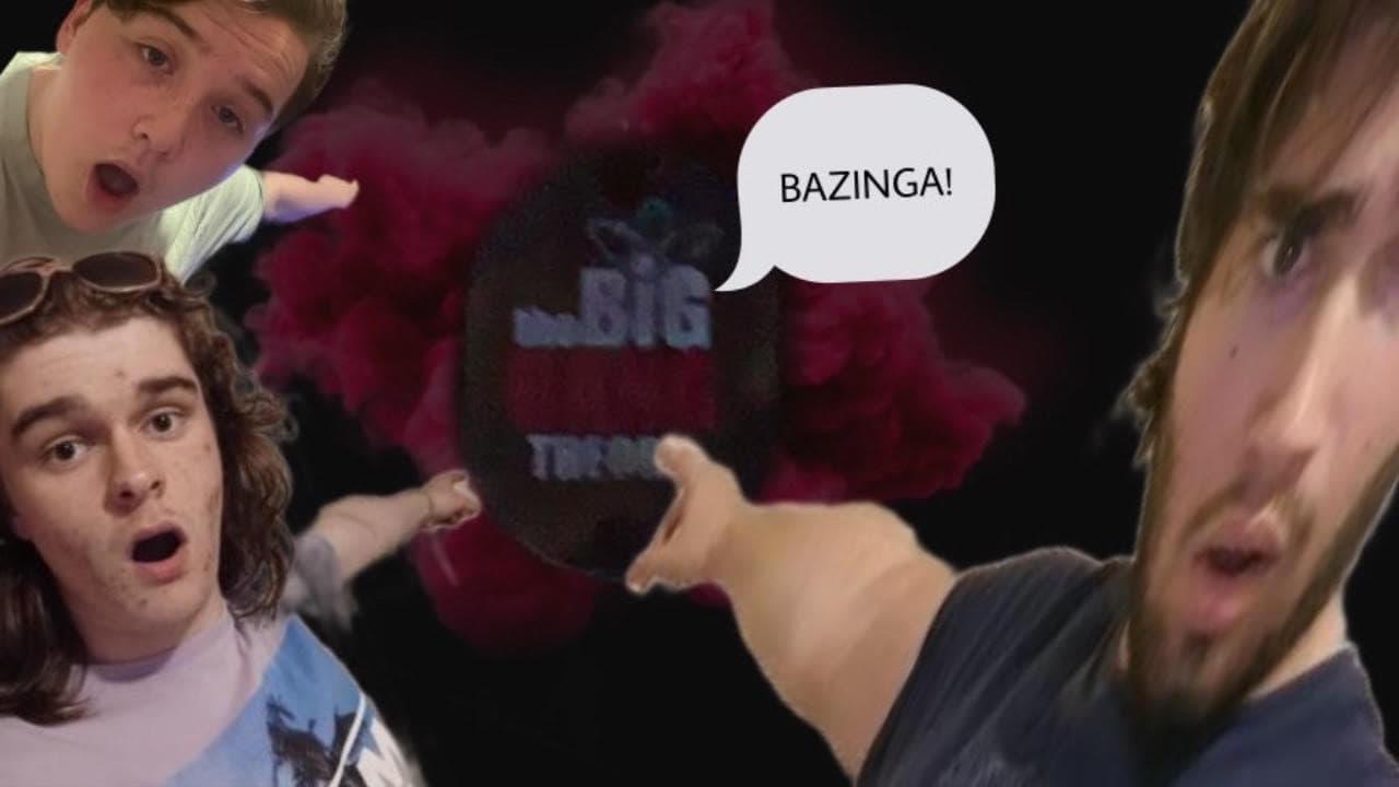 The Bazinga Button backdrop