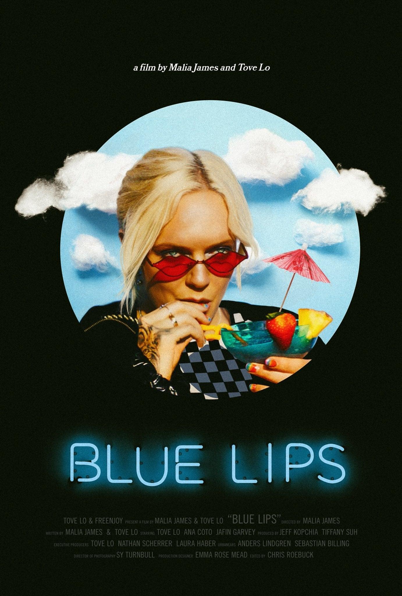 Blue Lips poster