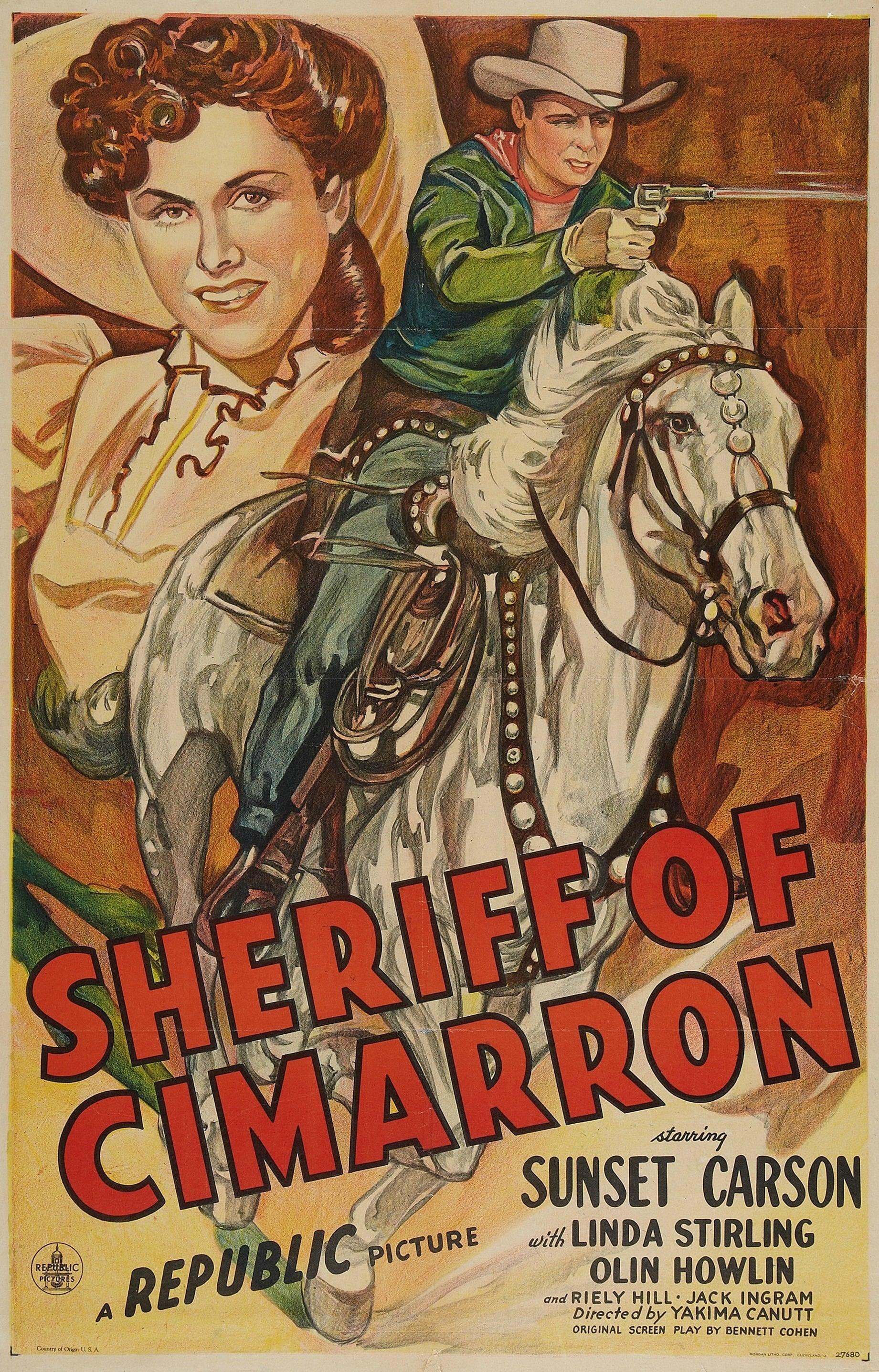 Sheriff of Cimarron poster