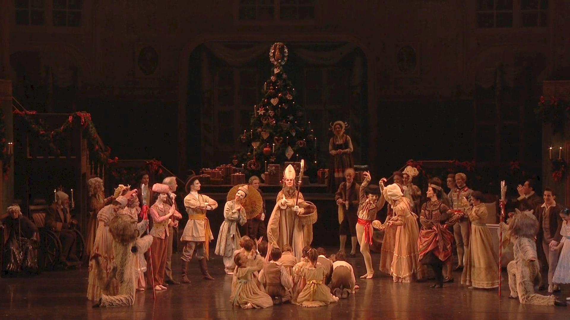 The Nutcracker - Royal Ballet backdrop