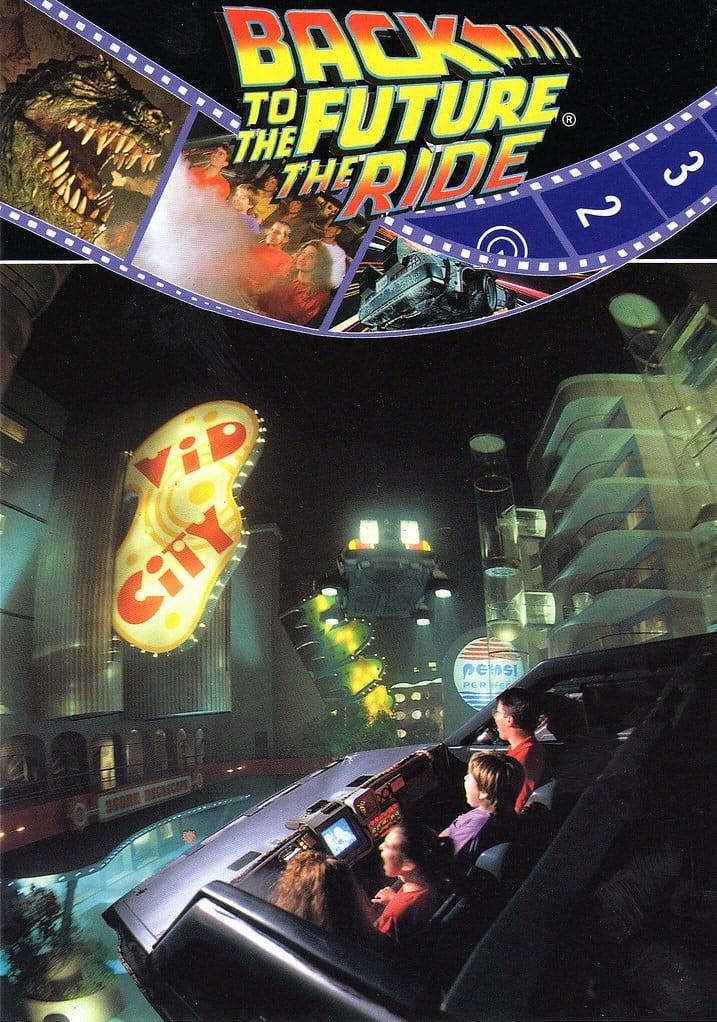 Back To The Future: The Ride poster