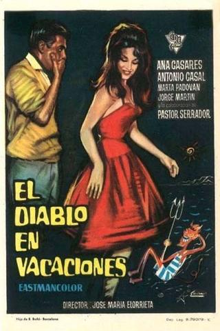 El diablo en vacaciones poster