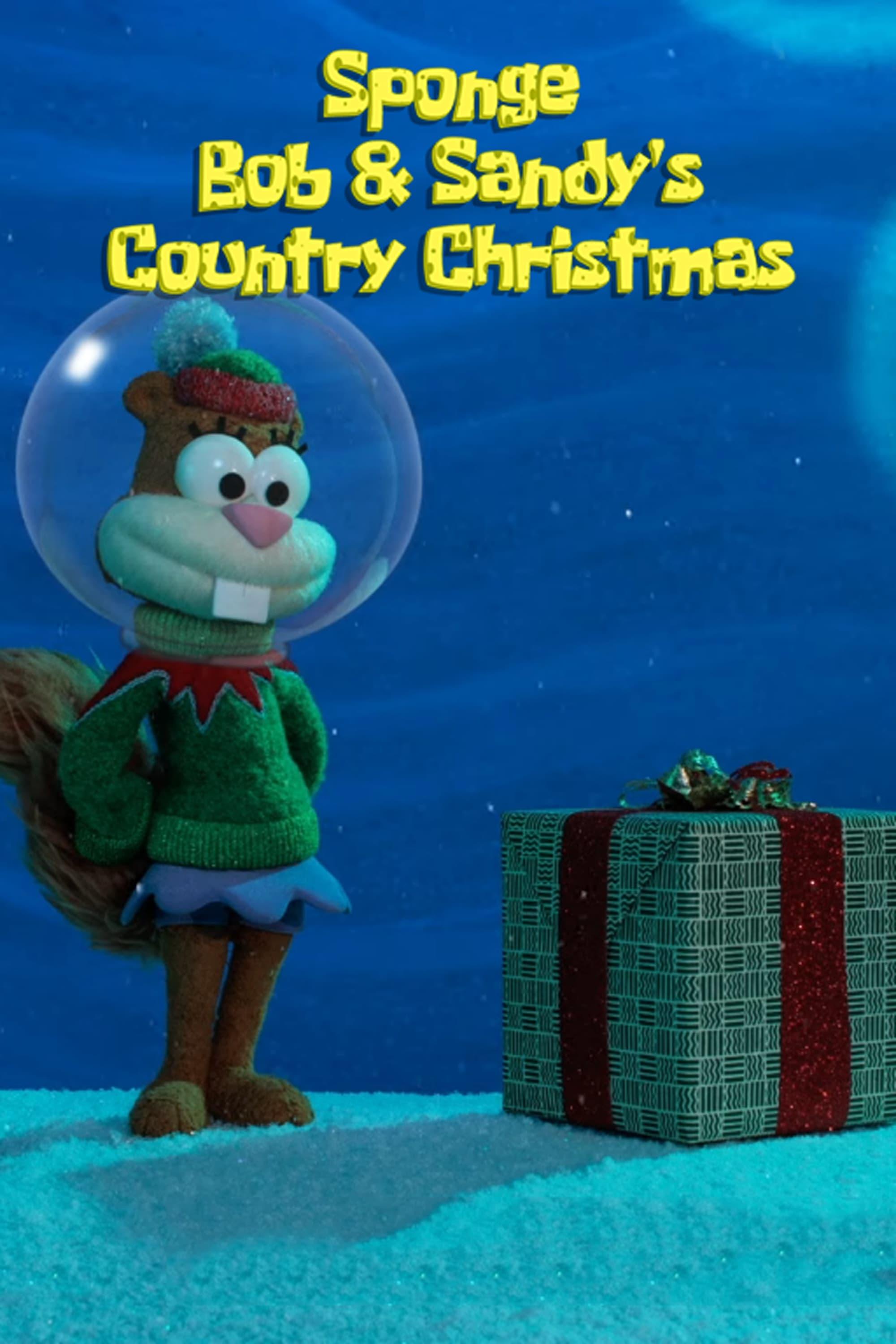 SpongeBob & Sandy’s Country Christmas poster