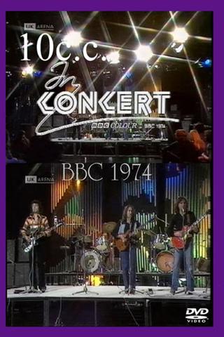 10 CC In Concert - London – BBC 1974 poster