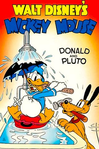 Donald and Pluto poster