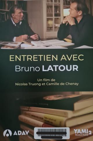 Entretien avec Bruno Latour poster