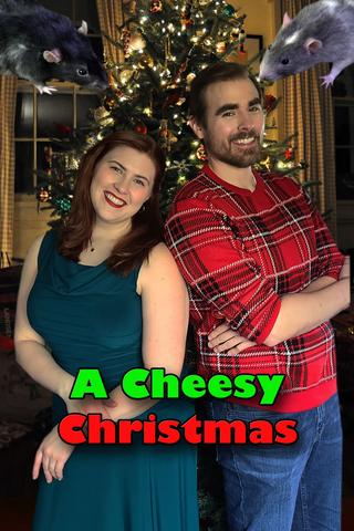 A Cheesy Christmas poster