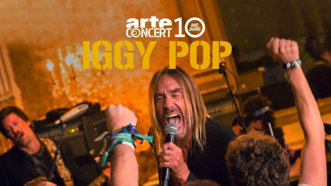 Iggy Pop Live at La Gaîté Lyrique, Paris backdrop