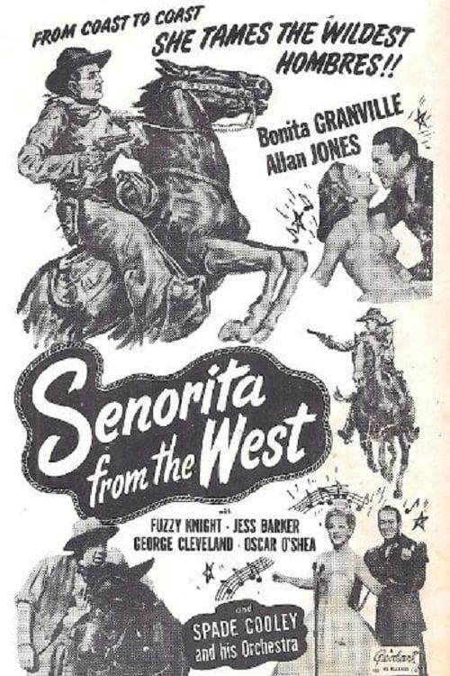 Senorita from the West poster