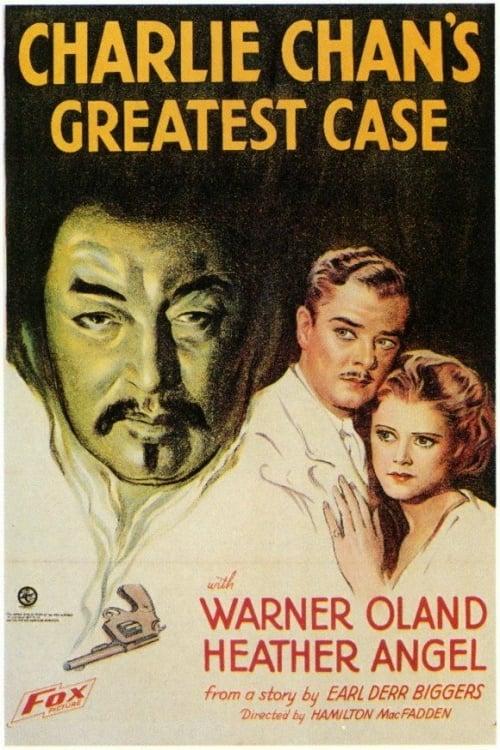 Charlie Chan's Greatest Case poster