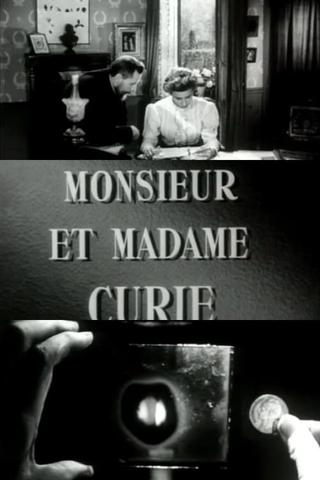 Monsieur et Madame Curie poster