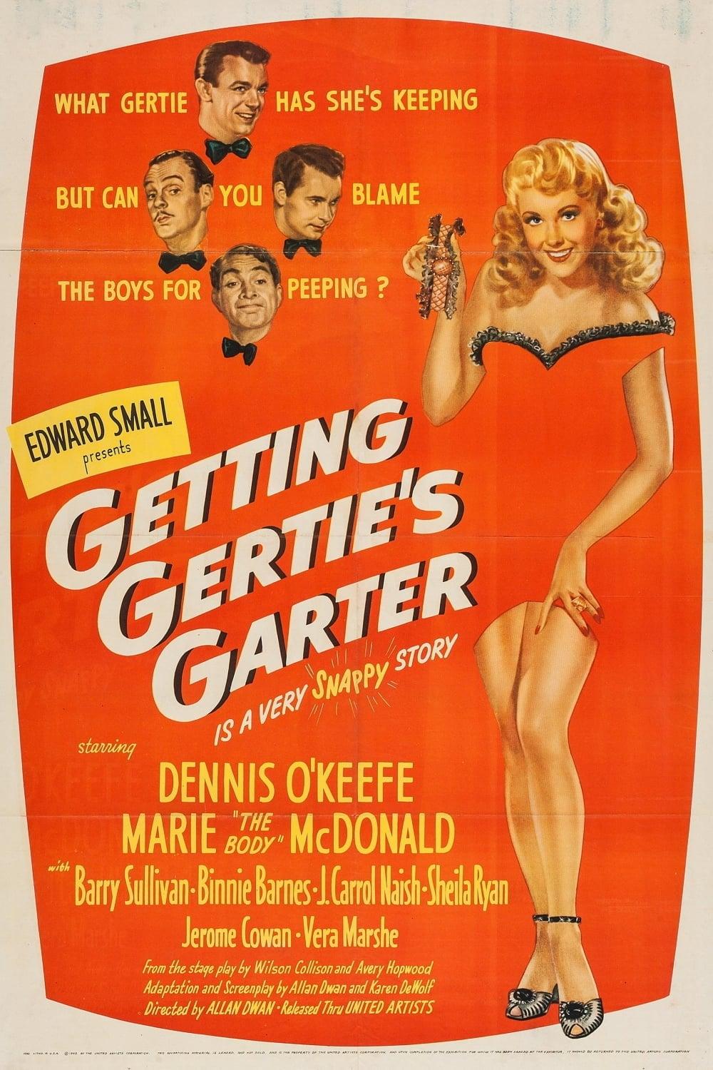 Getting Gertie's Garter poster