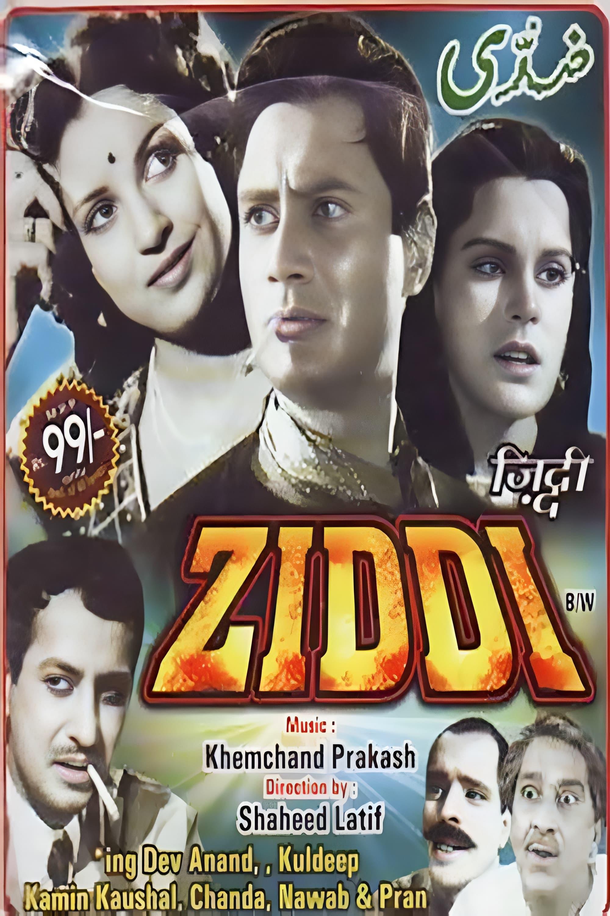 Ziddi poster