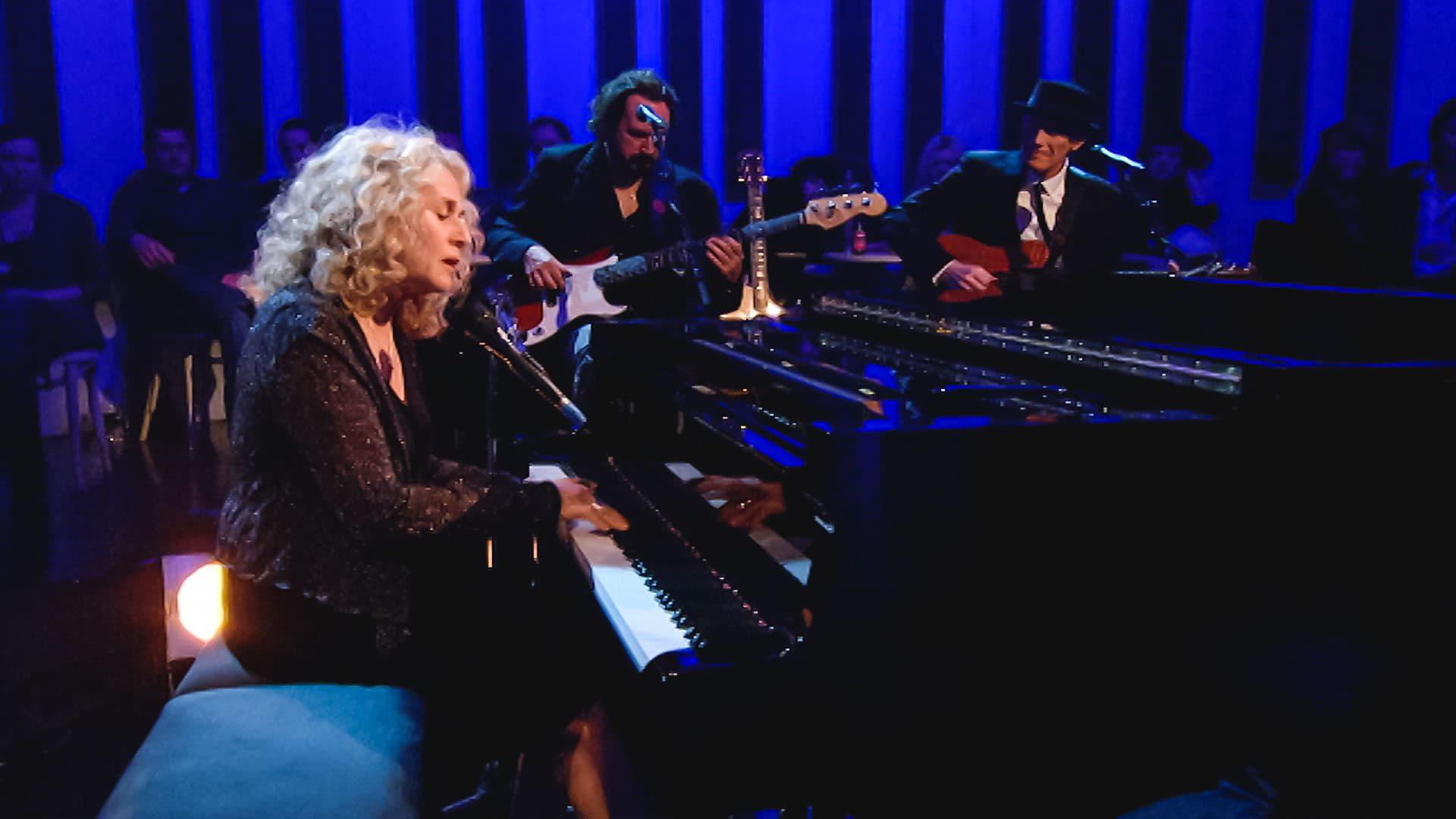 Carole King and her Songs at the BBC backdrop