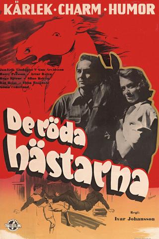 De röda hästarna poster