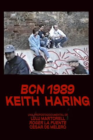 Keith Haring 1989 Barcelona poster