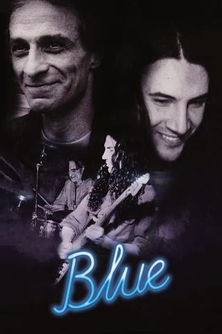 Blue poster