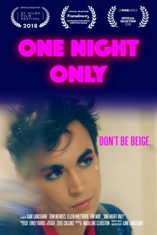 One Night Only poster