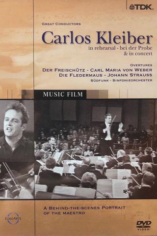 Carlos Kleiber - bei der Probe & in concert poster