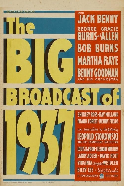 The Big Broadcast of 1937 poster