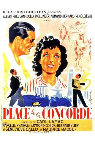 Place de la Concorde poster