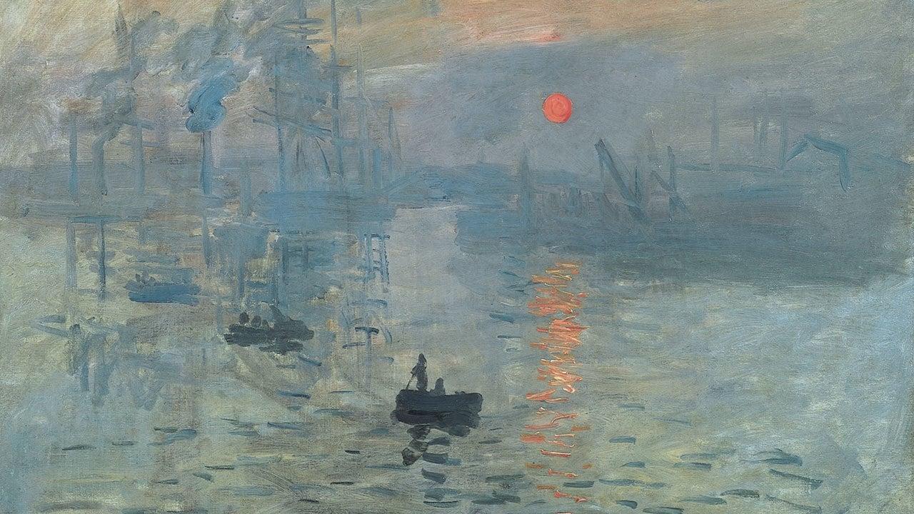 I, Claude Monet backdrop