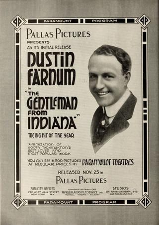 The Gentleman from Indiana poster