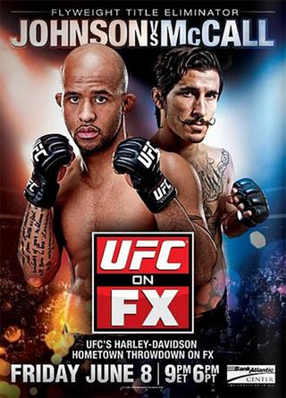 UFC on FX 3: Johnson vs. McCall 2 poster