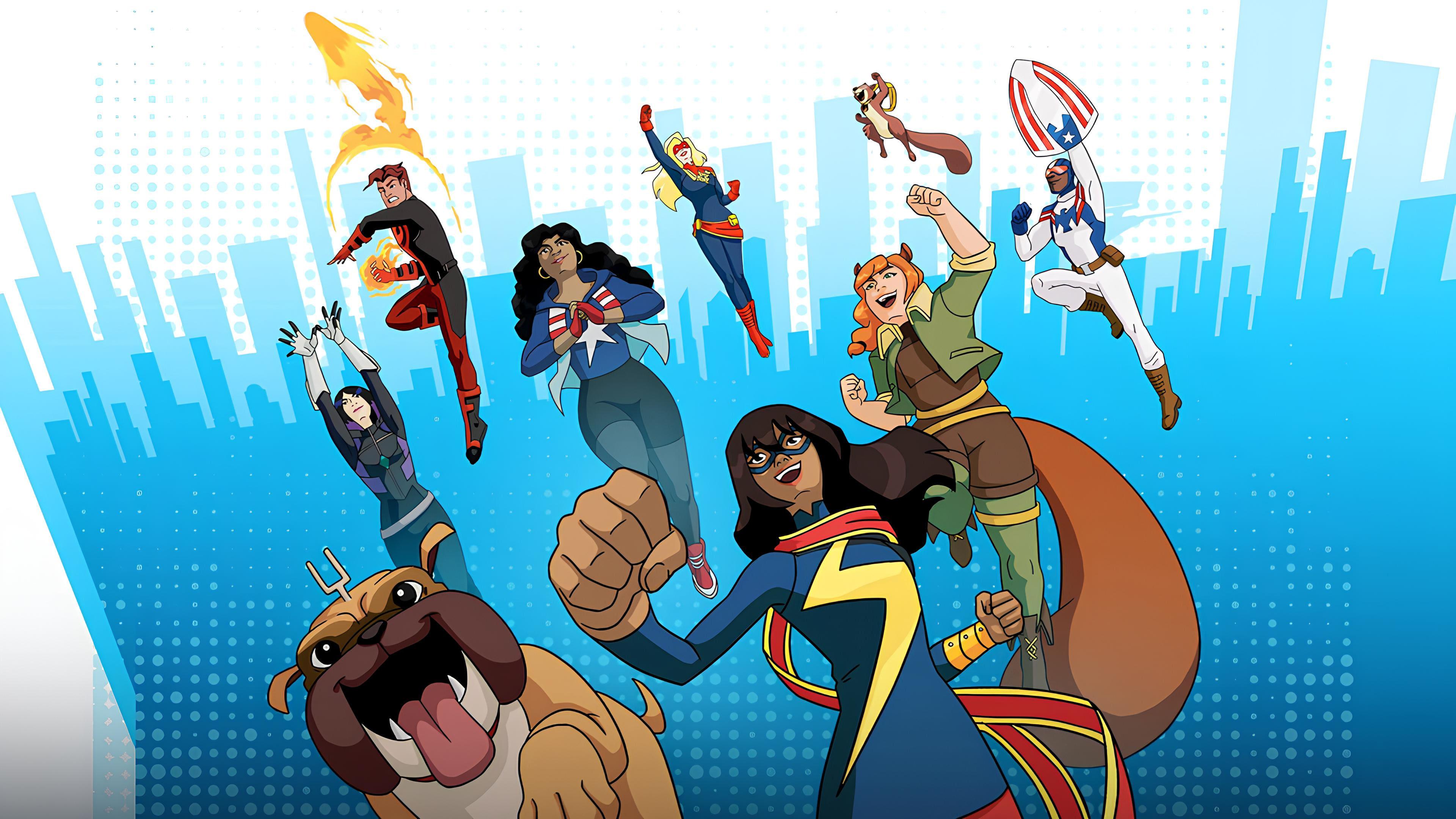 Marvel Rising: Secret Warriors backdrop