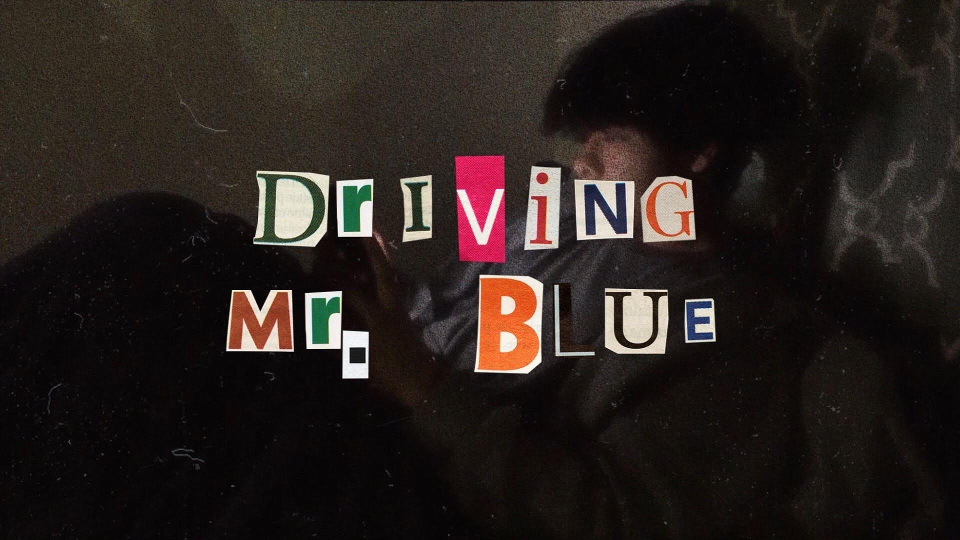 Driving Mr. Blue backdrop