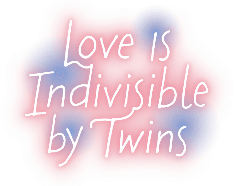 Love Is Indivisible by Twins logo