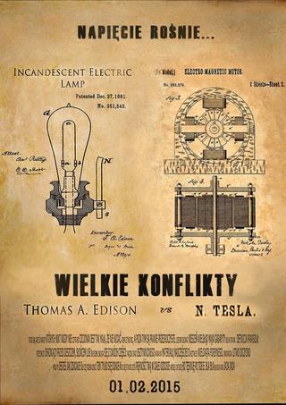 Edison vs Tesla poster