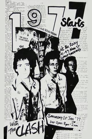 The Clash: New Year's Day '77 poster