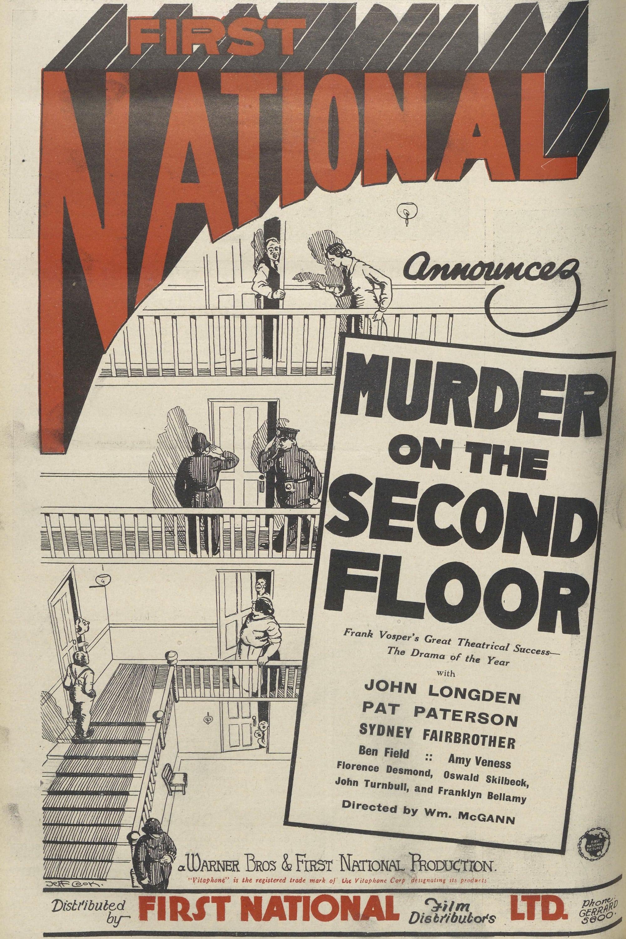 Murder on the Second Floor poster