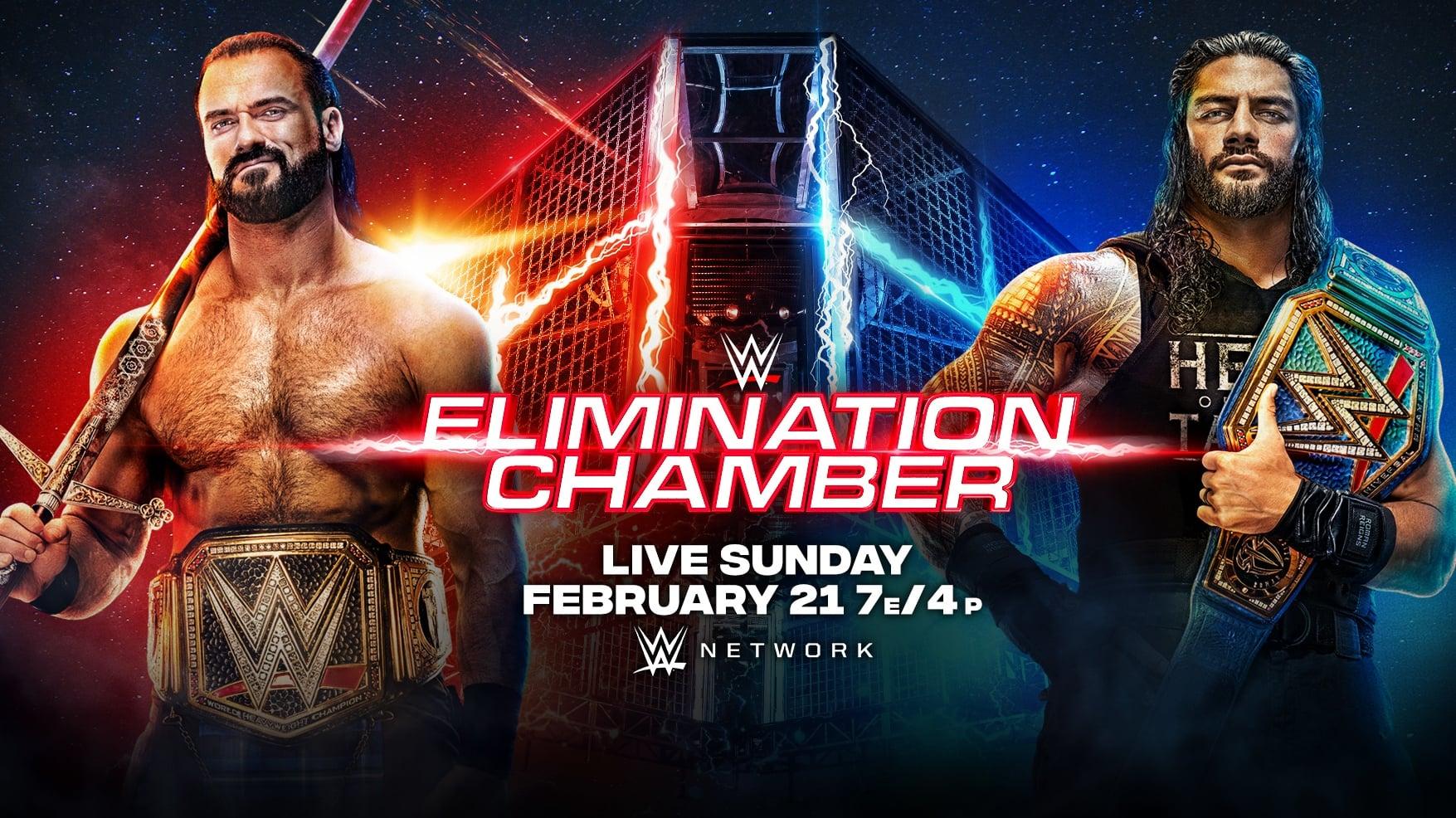WWE Elimination Chamber 2021 backdrop