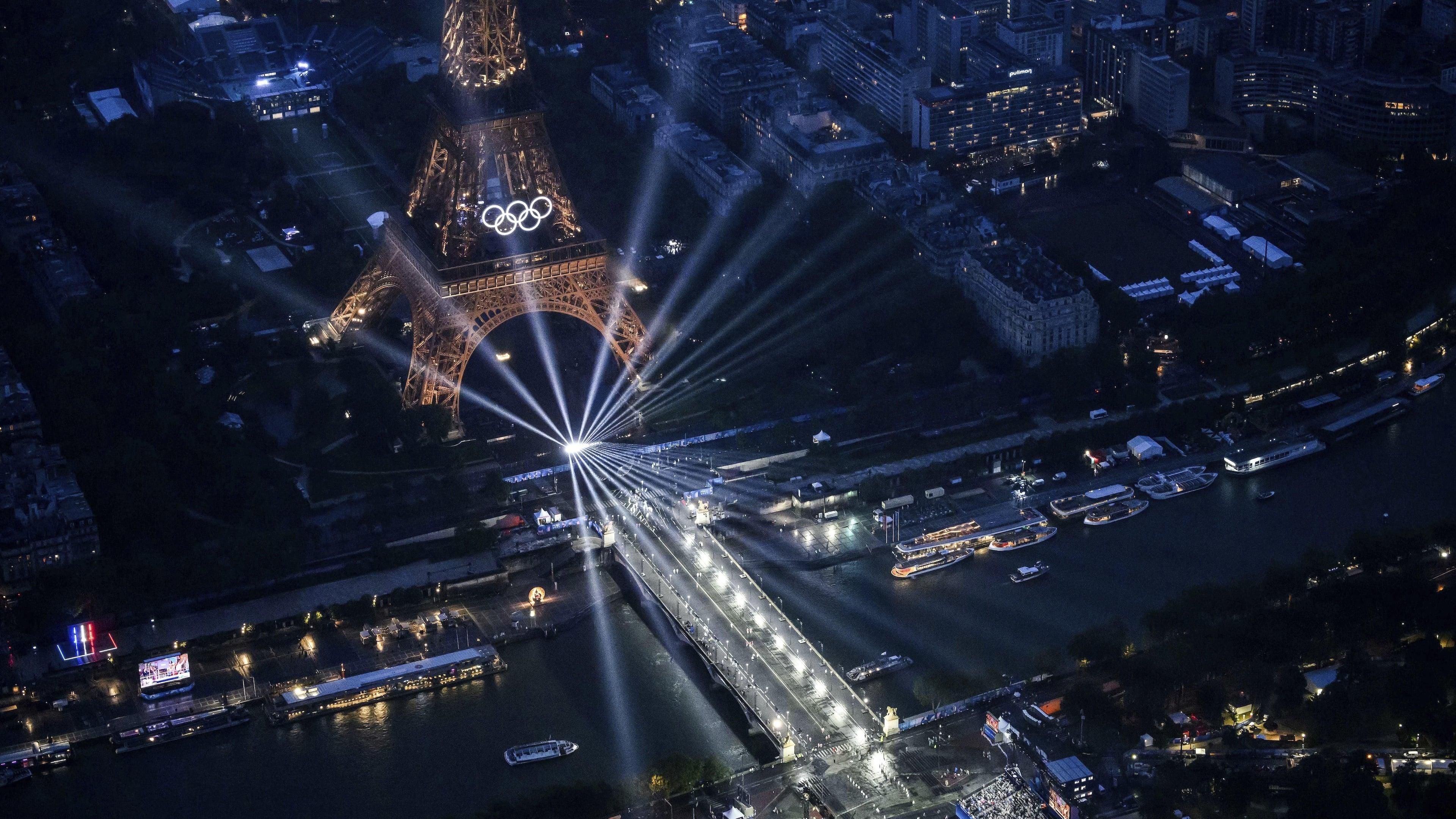 NBC's Paris Olympics Opening Ceremony in IMAX backdrop