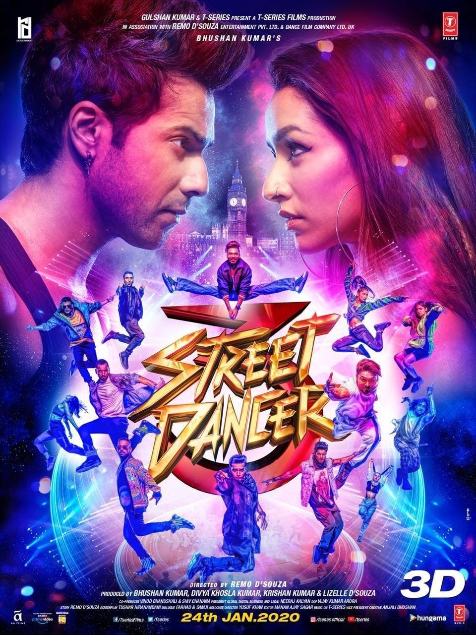 Street Dancer 3D poster