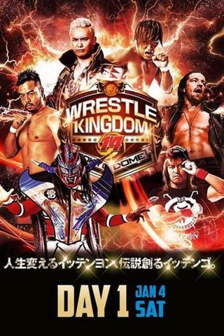 NJPW Wrestle Kingdom 14: Night 1 poster