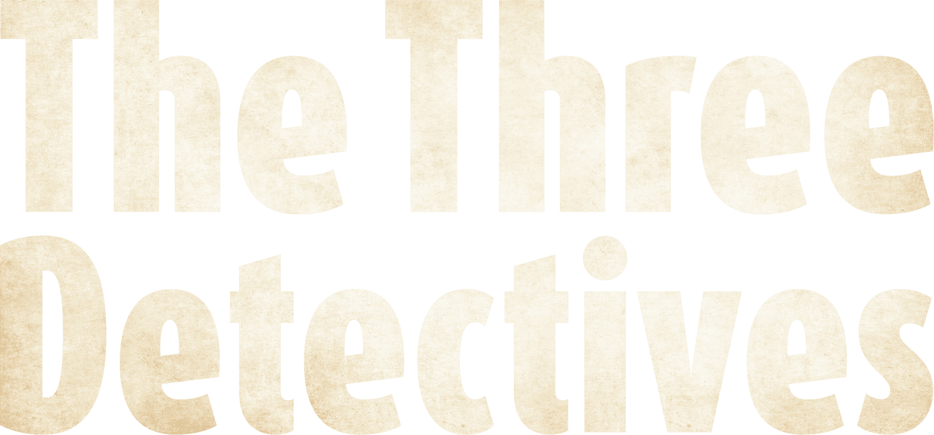 The Three Detectives logo