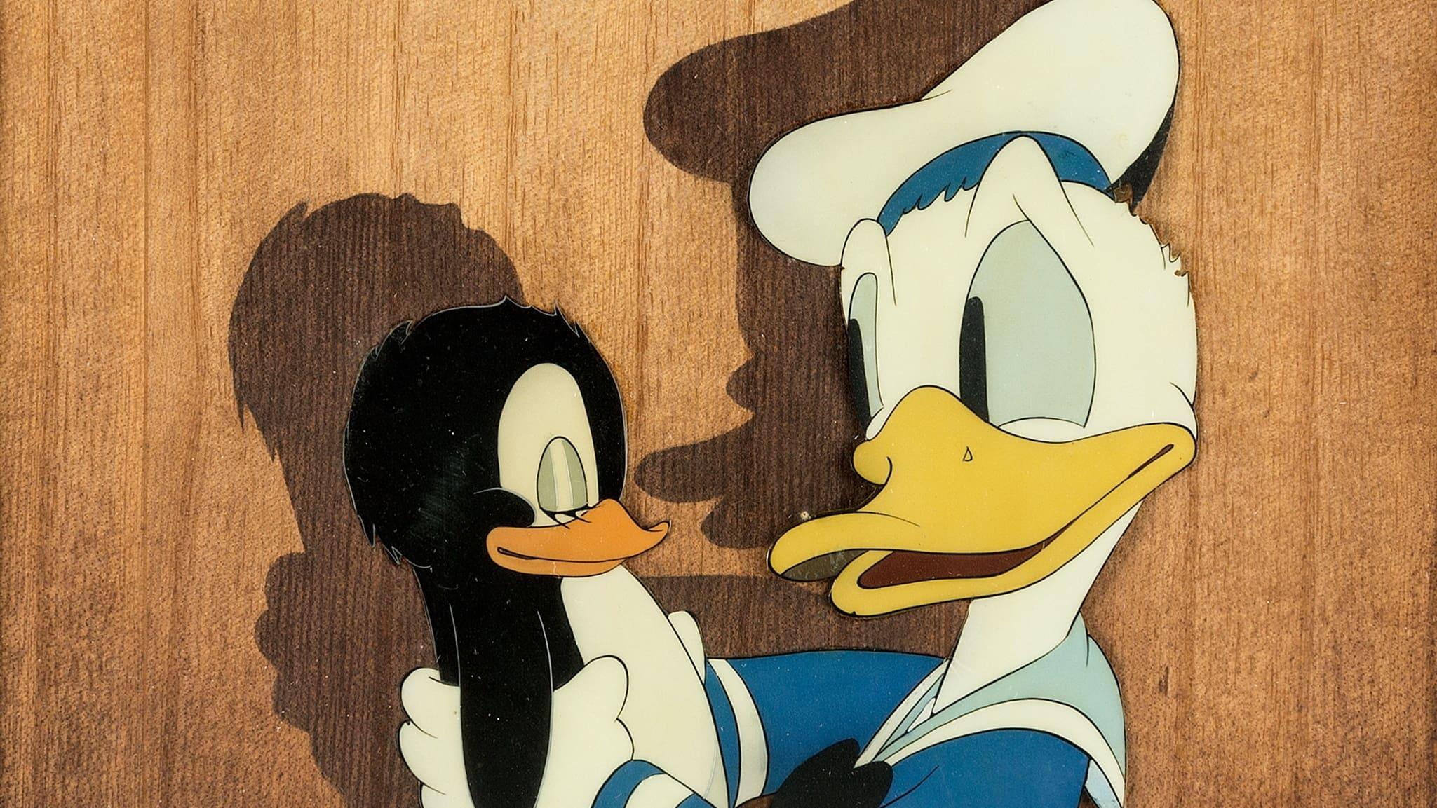 Donald's Penguin backdrop
