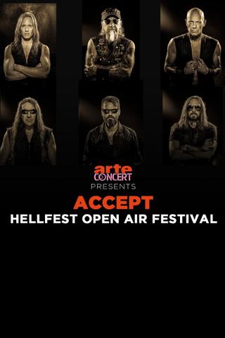 Accept - Hellfest 2024 poster