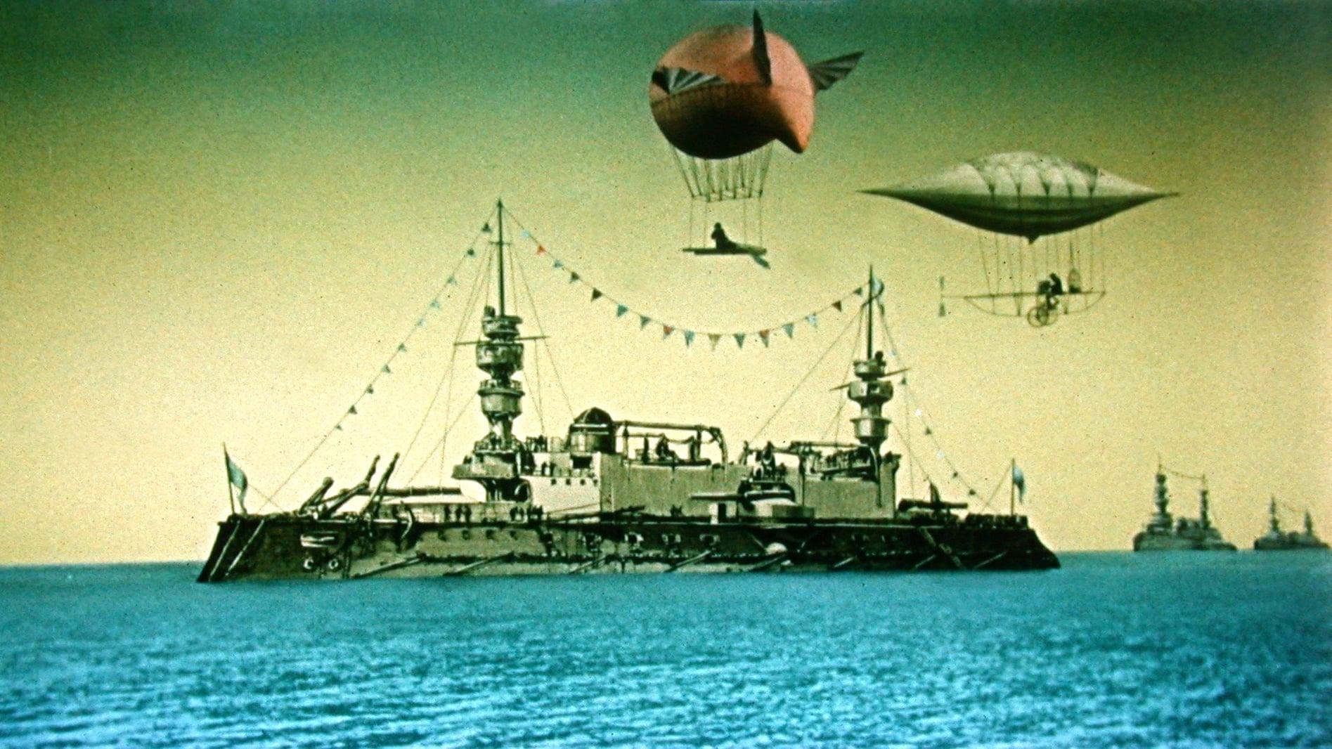 The Stolen Airship backdrop